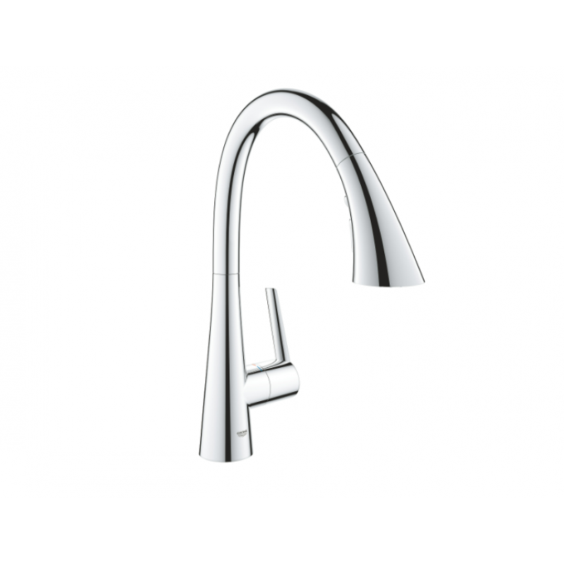 Смесител за кухня с издърпващ се чучур GROHE ZEDRA - цена: 719.00лв.